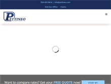 Tablet Screenshot of pettineo.com